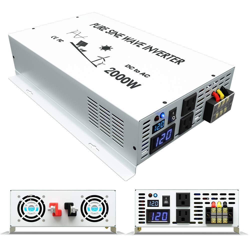 오프 그리드 태양 광 인버터 24V 120V 1500W - Inverter Pure Sine Wave 60Hz 120V 3000W 리뷰 및 가격