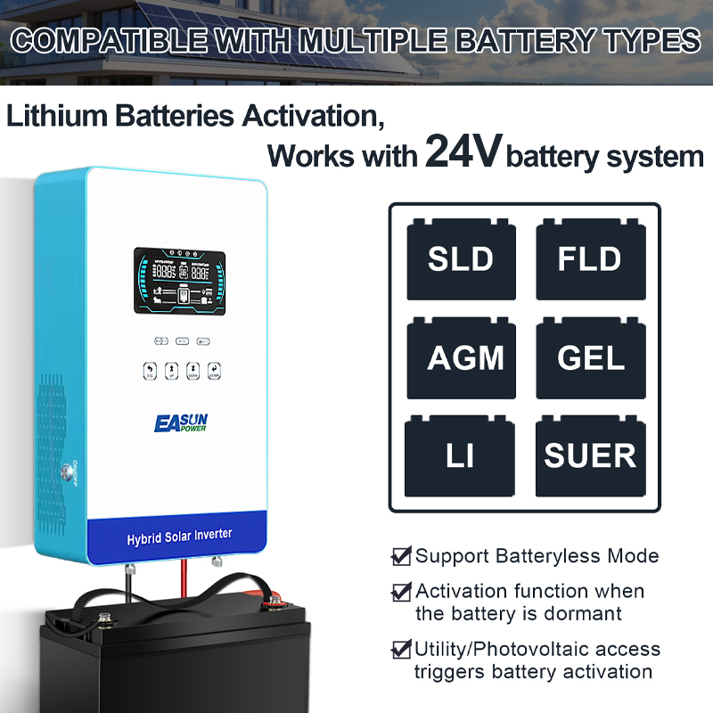 EASUN POWER 4KW 120V 오프그리드 태양광 - Grid Tie Inverter Limiter 2000W 리뷰 및 가격